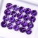 Natural Purple Amethyst 4 MM Round Cut Loose Gemstone