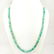 AMAZONITE GEMSTONE 6 MM ROUND BEADS NECKLACE - 2