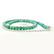AMAZONITE GEMSTONE 6 MM ROUND BEADS NECKLACE - 4