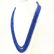 TANZANITE PLAIN ROUND BEADS NECKLACE 467 CT, 3 STRAND - 2