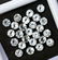 Natural White Topaz 6 MM Round Cut Loose Gemstone Lot - 4