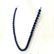 LAPIS LAZULI GEMSTONE 8 MM ROUND BEADS NECKLACE - 3