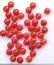 Natural Red Coral 2 MM Round Cabochon Loose Gemstone