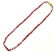 GARNET FACETED OCTAGON DRILLED NECKLACE - 2