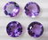 Natural Purple Amethyst 12 MM Round Cut Loose Gemstone