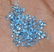 Natural Blue Topaz 3 MM Round Cut Loose Gemstone Lot - 3