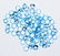 Natural Blue Topaz 3 MM Round Cut Loose Gemstone Lot - 5