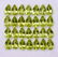 Natural Green Peridot 6x4 MM Pear Cut Loose Gemstone - 5