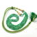 EMERALD ROUND PLAIN BEADS NECKLACE 139 CT, 2 STRAND - 5