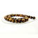 TIGER'S EYE GEMSTONE 8 MM ROUND BEADS NECKLACE - 4