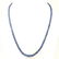TANZANITE FACETED ROUND BEADS NECKLACE - 2