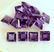 Natural Purple Amethyst 5x5 MM Square Cut Loose - 2