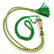 EMERALD GEMSTONE ROUND PLAIN BEADS NECKLACE 90 CTS - 5