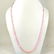 ROSE QUARTZ GEMSTONE 4 MM ROUND BEADS NECKLACE - 2