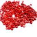 Natural Red Coral 6x4 MM Oval Cabochon Loose Gemstone - 3