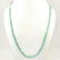 AMAZONITE GEMSTONE 4 MM ROUND BEADS NECKLACE - 2