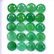 Natural Emerald 5 MM Round Cut Green Loose Gemstone Lot - 3