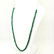 MALACHITE GEMSTONE 4 MM ROUND BEADS NECKLACE - 3