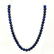 LAPIS LAZULI GEMSTONE 10 MM ROUND BEADS NECKLACE