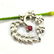 RED RUBY GEMSTONE 92.5 STERLING SILVER HEART HANDMADE