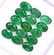 Natural Emerald 6x4 MM Oval Cut Green Loose Gemstone