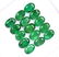 Natural Emerald 6x4 MM Oval Cut Green Loose Gemstone - 3