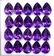 Natural Purple Amethyst 7x5 MM Pear Cut Loose Gemstone