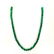 MALACHITE GEMSTONE 8 MM ROUND BEADS NECKLACE - 2