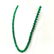MALACHITE GEMSTONE 8 MM ROUND BEADS NECKLACE - 3