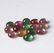 Natural Multi Color Tourmaline 6 MM Round Cabochon Lot - 2
