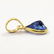 NATURAL TANZANITE GEMSTONE 14 KT GOLD PENDANT - 3