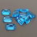 Natural Blue Topaz 6x8 MM Octagon Cut Loose Gemstone