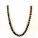 TIGER'S EYE GEMSTONE 10 MM ROUND BEADS NECKLACE