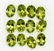 Natural Green Peridot 6x4 MM Oval Cut Loose Gemstone