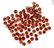 Natural Red Garnet 2.5 MM Round Cut Loose Gemstone Lot