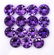 Natural Purple Amethyst 9 MM Round Cut Loose Gemstone - 2