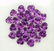 Natural Purple Amethyst 5x5 MM Heart Cut Loose Gemstone