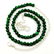 MALACHITE GEMSTONE 6 MM ROUND BEADS NECKLACE