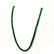 MALACHITE GEMSTONE 6 MM ROUND BEADS NECKLACE - 3