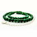 MALACHITE GEMSTONE 6 MM ROUND BEADS NECKLACE - 4