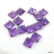 Natural Purple Amethyst 7x7 MM Square Cut Loose - 2