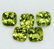 Natural Green Peridot 5x5 MM Cushion Cut Loose Gemstone