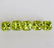 Natural Green Peridot 5x5 MM Cushion Cut Loose Gemstone - 5