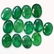 Natural Emerald 7x5 MM Oval Cut Green Loose Gemstone
