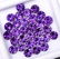 Natural Purple Amethyst 5 MM Round Cut Loose Gemstone