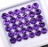 Natural Purple Amethyst 5 MM Round Cut Loose Gemstone - 4