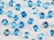 Natural Blue Topaz 7 MM Round Cut Loose Gemstone Lot - 2