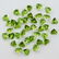 Natural Green Peridot 6x6 MM Trillion Cut Loose - 2