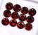 Natural Red Garnet 5.5 MM Round Cut Loose Gemstone Lot - 3