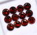 Natural Red Garnet 5.5 MM Round Cut Loose Gemstone Lot - 4